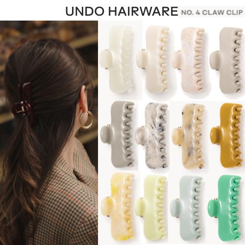 関税・送料無料【UNDO HAIRWARE】No.4 CLAW CLIP クリップ (UNDO