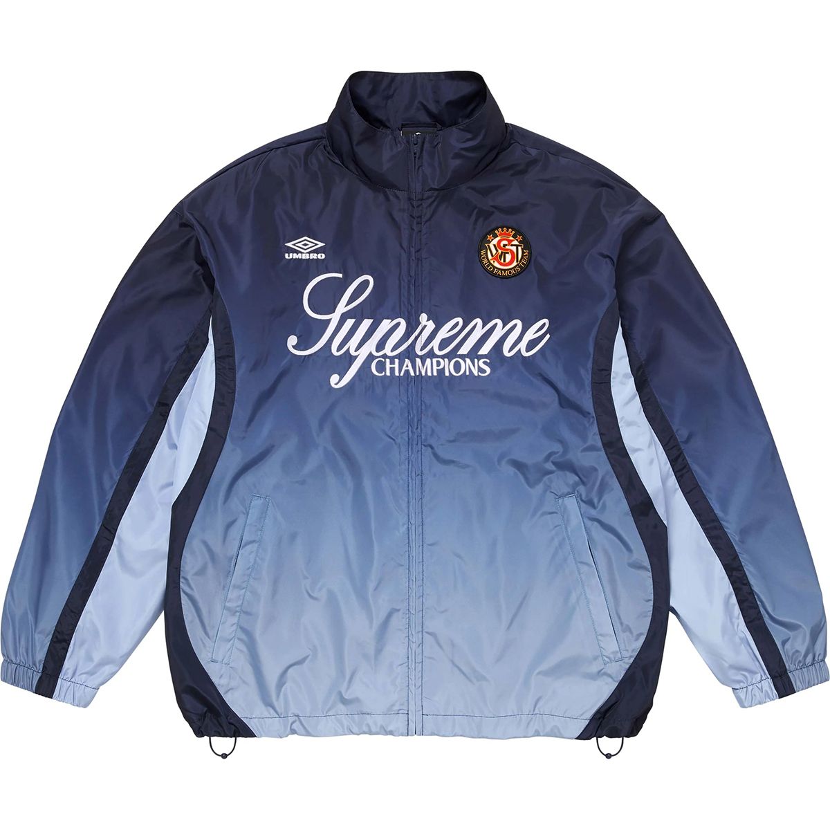 SUPREME x Umbro】Gradient Track Jacket Navy - 25FW (Supreme