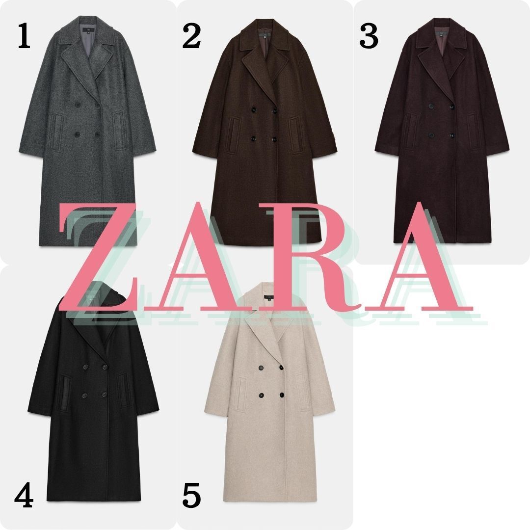 ZARA ソフトオーバーサイズコート 3046/298 (ZARA/コート) 3046/298