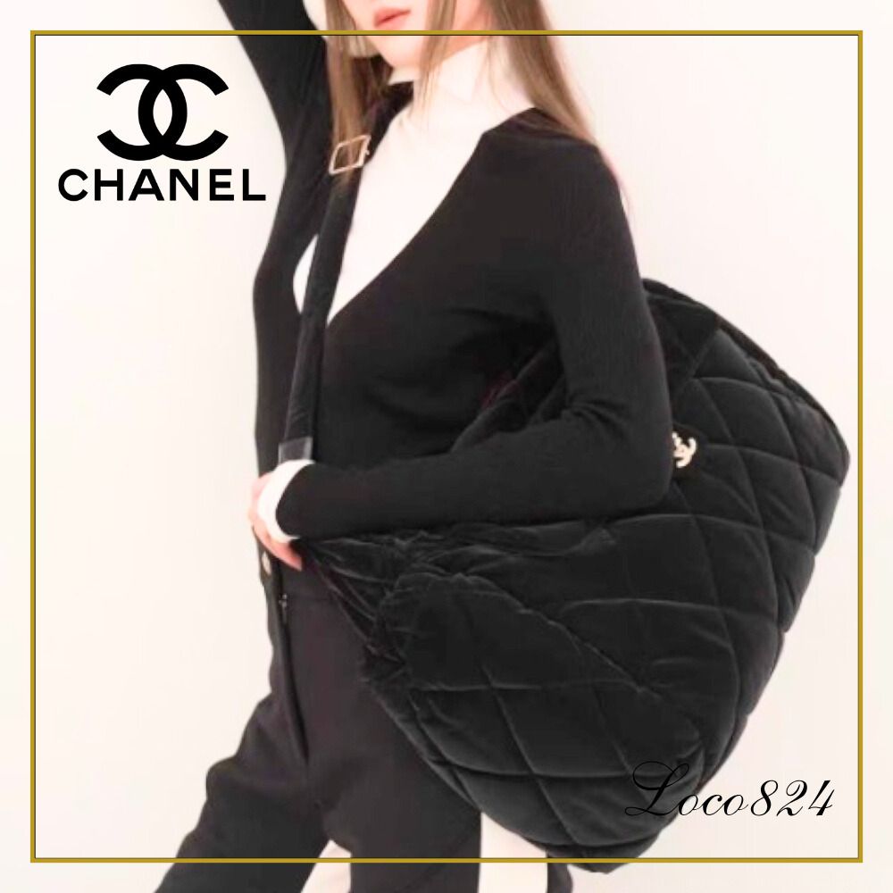 上品に日常♡】シャネル マキシ ボーリング バッグ (CHANEL/ショルダー