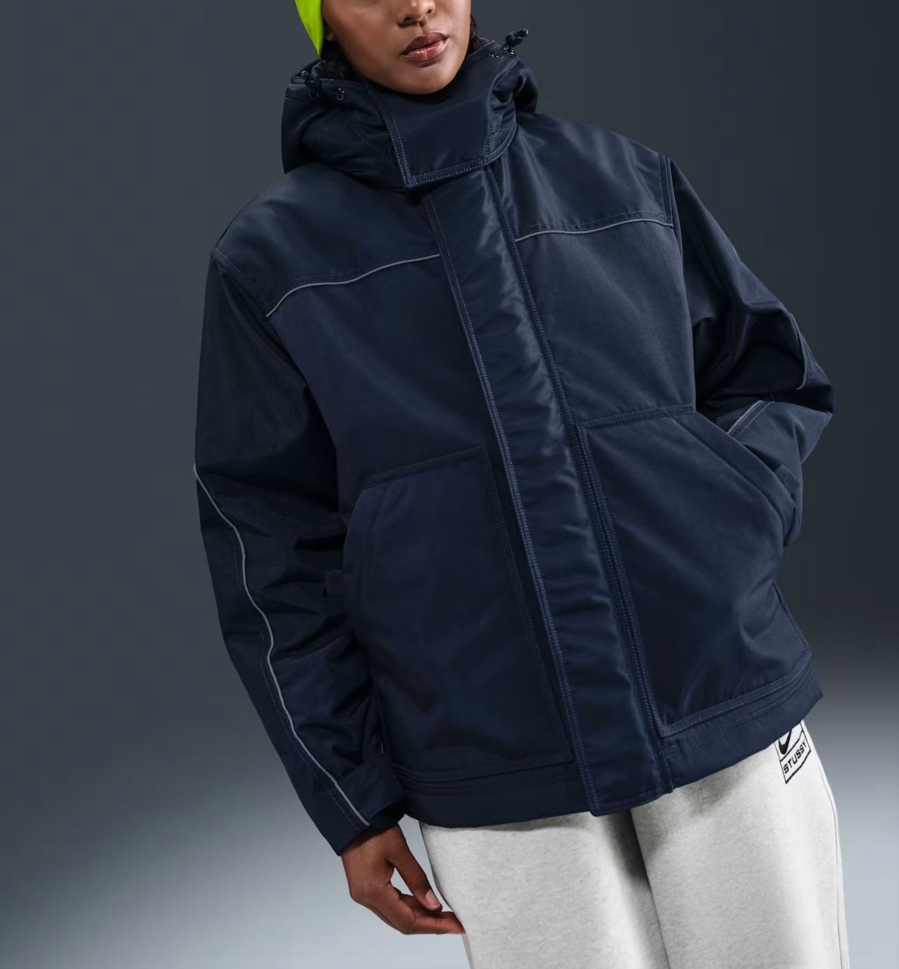 Nike x Stussy ユーティリティジャケット フード付き (STUSSY