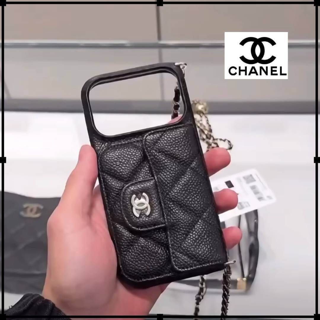 新作で話題♡】CHANEL チェーン付iPhone17Proケース (CHANEL/iPhone