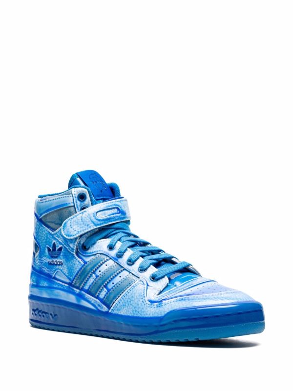 Adidas x Jeremy Scott Forum Hi スニーカー | ブルー | FARFETCH JP