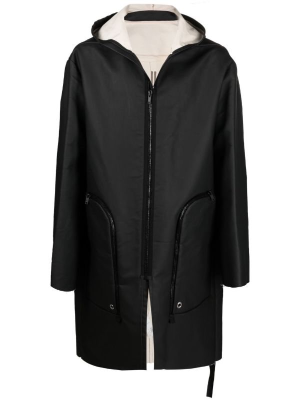 Rick Owens DRKSHDW Strobe パーカーコート | ブラック | FARFETCH JP