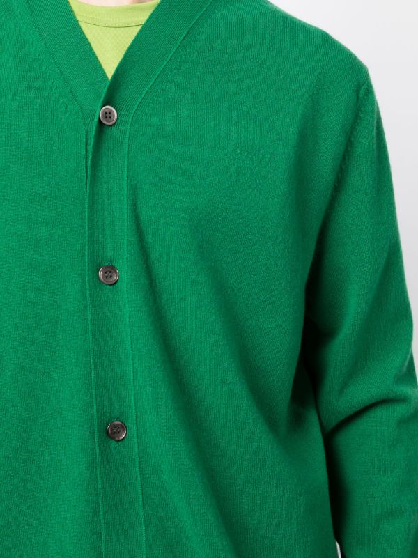 Comme Des Garçons Shirt Vネック カーディガン | グリーン | FARFETCH JP