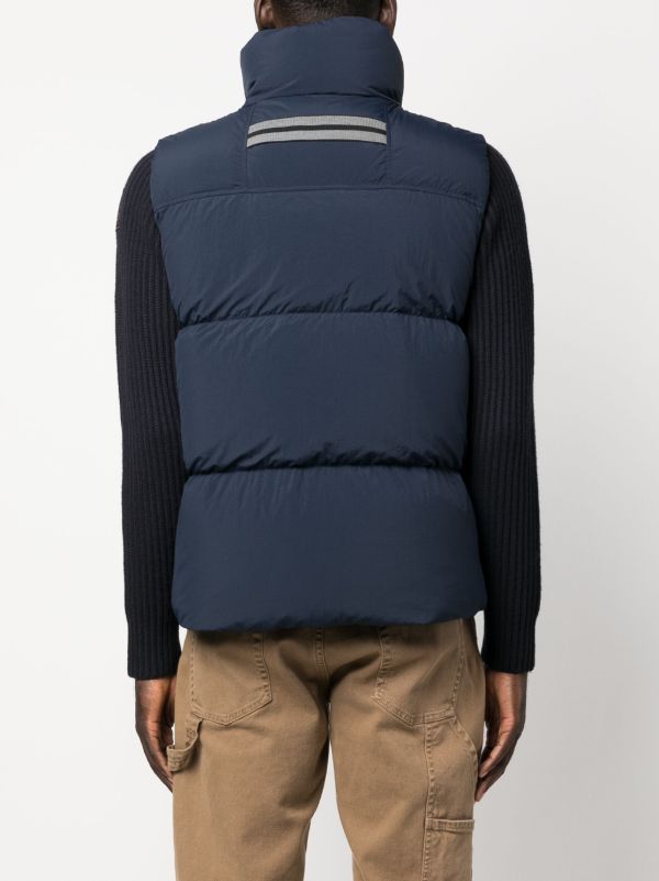 Canada Goose Lawrence パデッドベスト | ブルー | FARFETCH JP