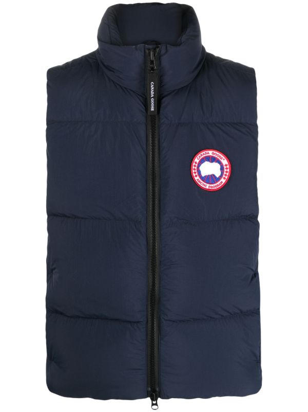 Canada Goose Lawrence パデッドベスト | ブルー | FARFETCH JP