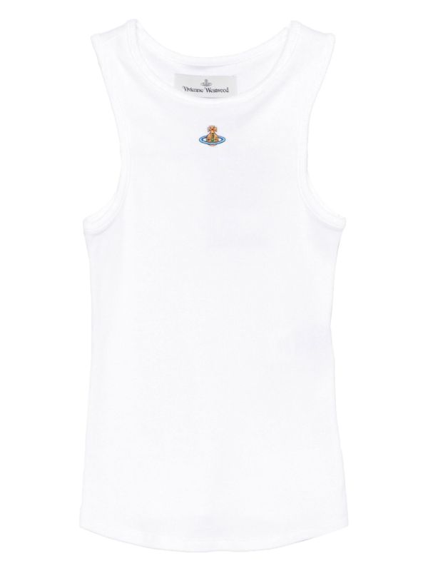 Vivienne Westwood Orb タンクトップ | ホワイト | FARFETCH JP