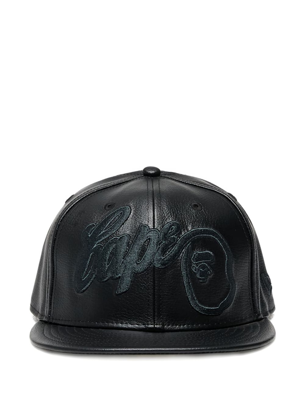 A BATHING APE® x New Era レザーキャップ | ブラック | FARFETCH JP