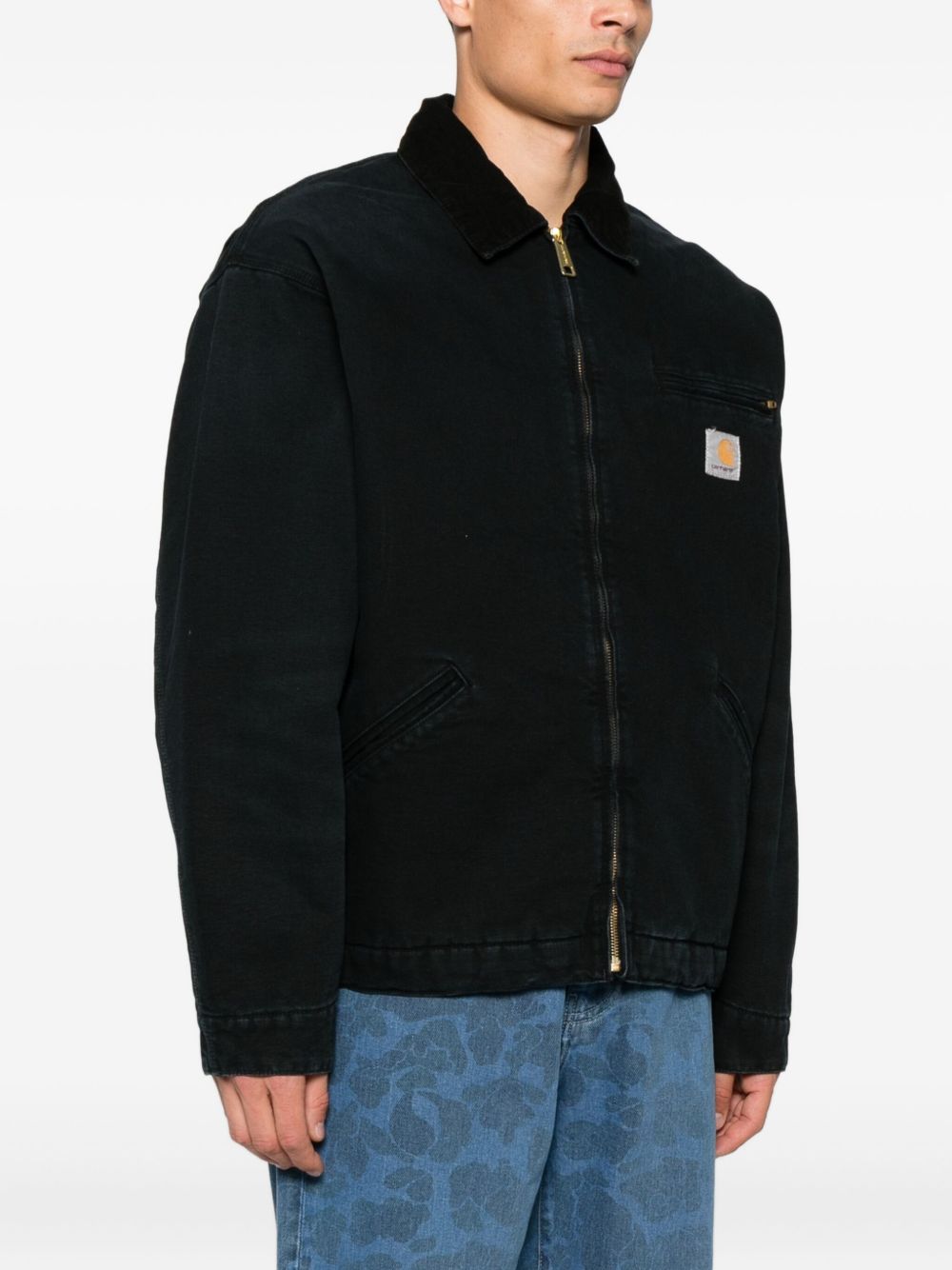 Carhartt WIP OG Detroit Jacket | Black | FARFETCH CA