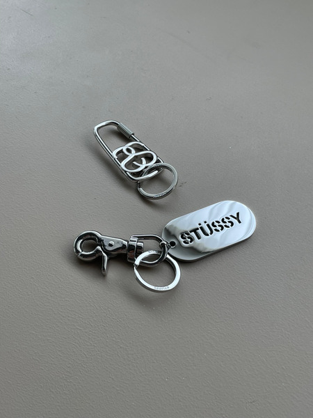 Stussy Metal Keychain 金屬鑰匙圈登山扣ComeHere. tcc