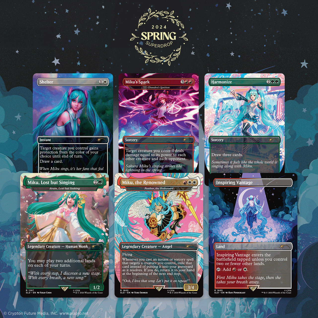 Secret Lair x Hatsune Miku: Sakura Superstar EN | Secret Lair