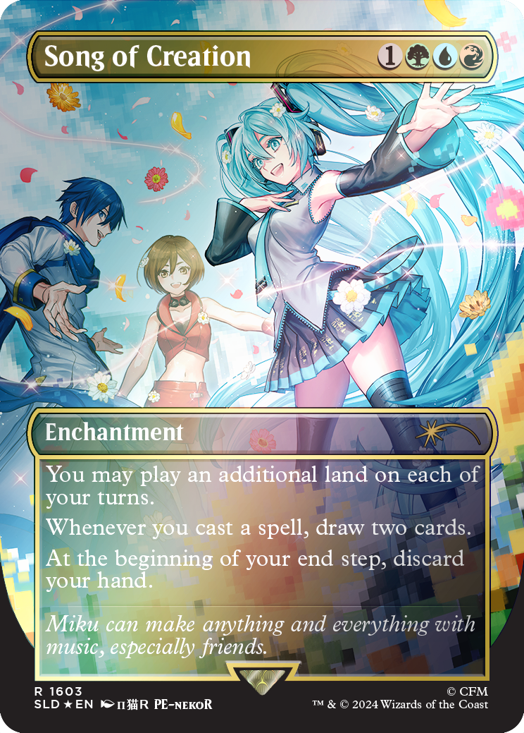 Secret Lair x Hatsune Miku: Digital Sensation EN Foil Edition
