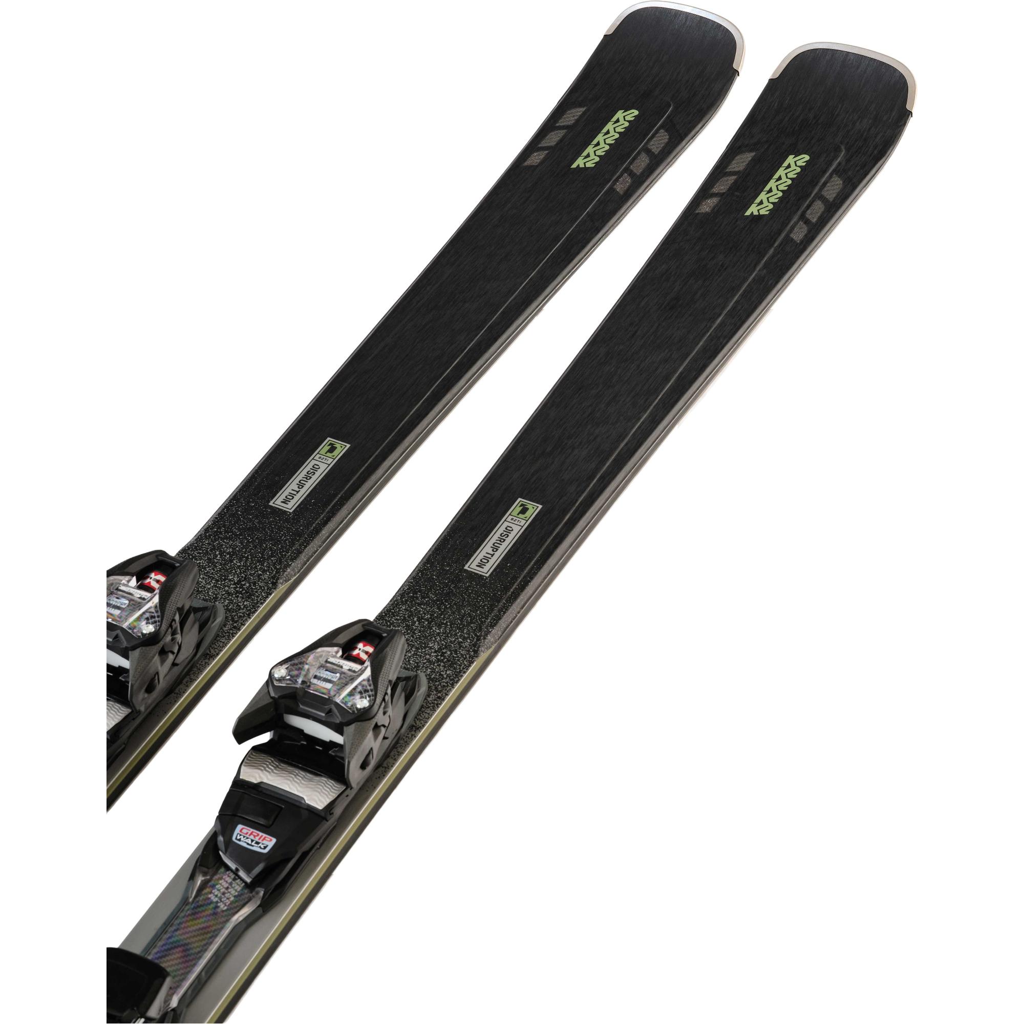 K2 Men's Disruption 82TI Piste Skis w/ 12 TCX Bindings - Sun & Ski