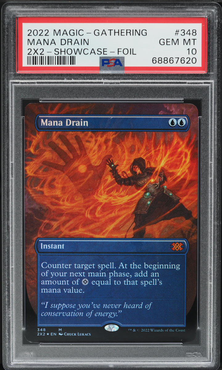 2022 Magic The Gathering MTG Double Masters Showcase Foil Mana