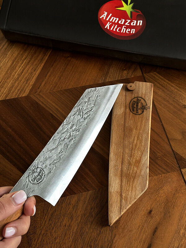 Kiritsuke Knife | Premium Japanese Surgical Steel – Almazan Kitchen®