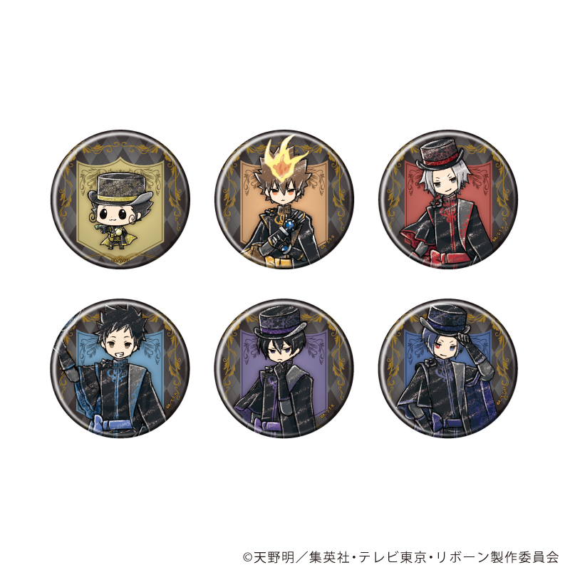 家庭教師ヒットマンREBORN!_缶バッジ63/ゴシックver. コンプリート