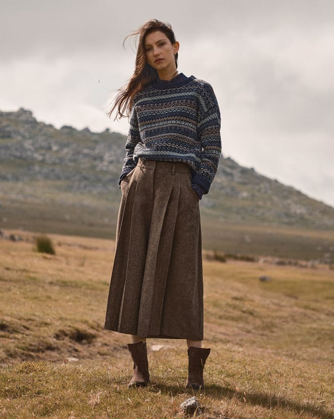 Tweed Culottes