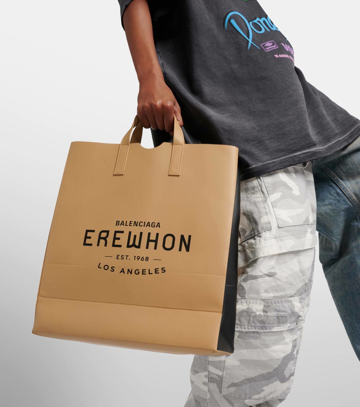Balenciaga Erewhon leather tote bag Balenciaga