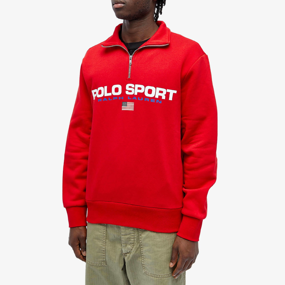 Polo Ralph Lauren Men's Polo Sport Quarter Zip Sweat in Rl 2000