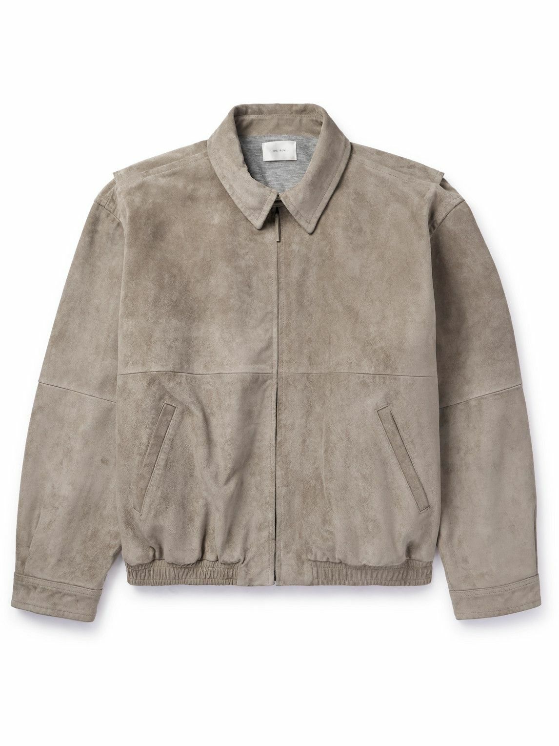 The Row - Ronan Suede Jacket - Neutrals The Row