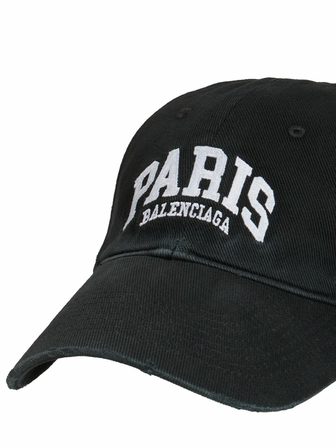 BALENCIAGA - Paris City Cotton Cap Balenciaga