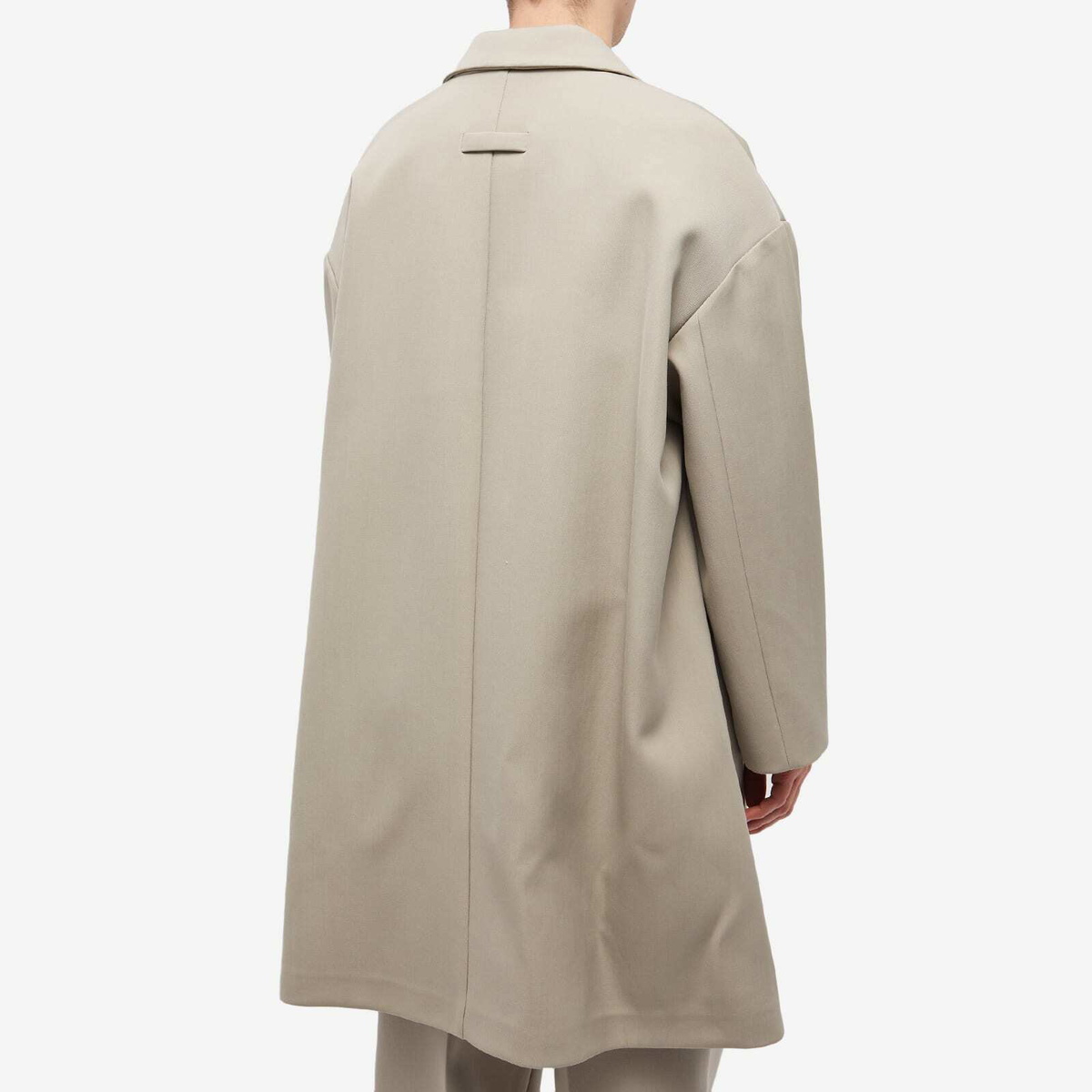Fear Of God Men's Eternal Twill Car Coat in Dusty Beige Fear Of God