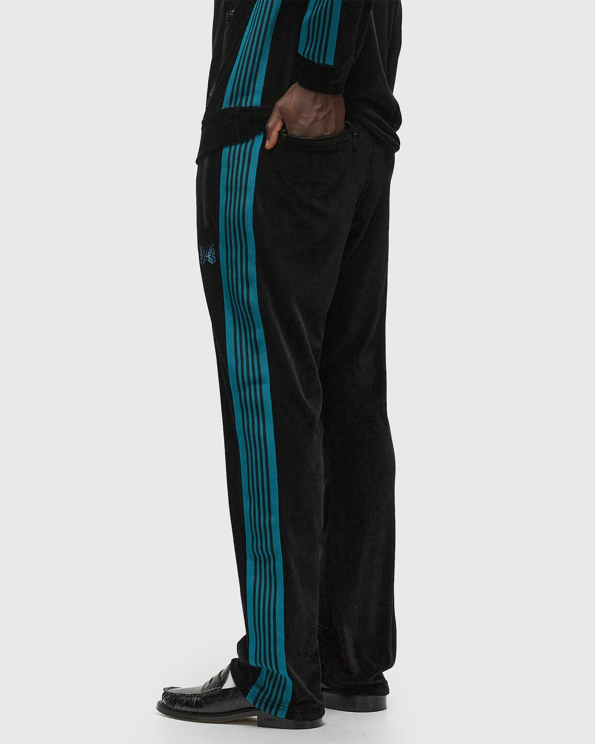 Needles Narrow Track Pant Black Track Pants Needles