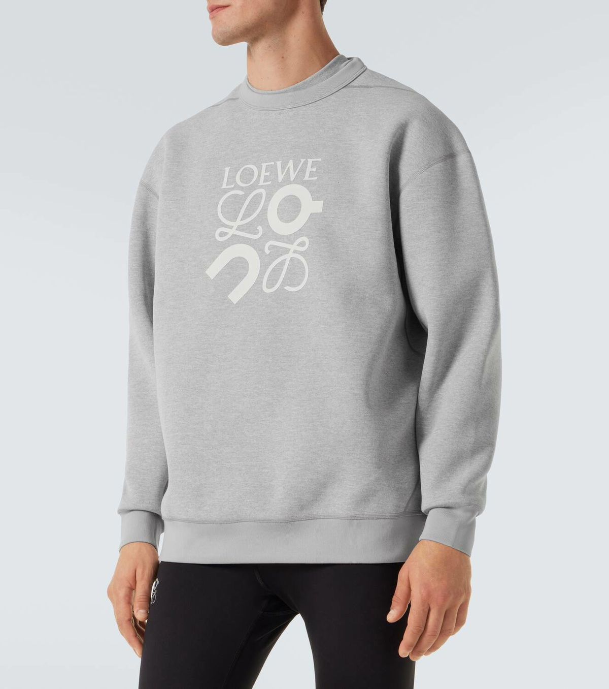 Loewe x On logo jersey sweatshirt Loewe