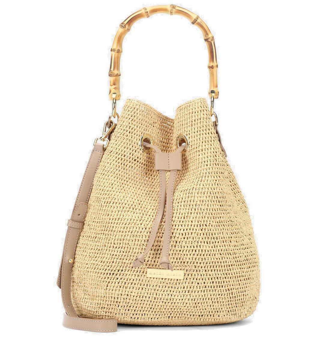 Heidi Klein Savannah Bay Medium raffia tote Heidi Klein