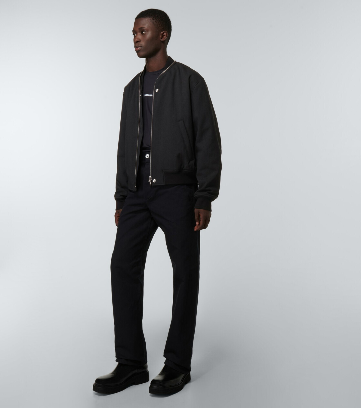 Jil Sander - Twill bomber jacket Jil Sander