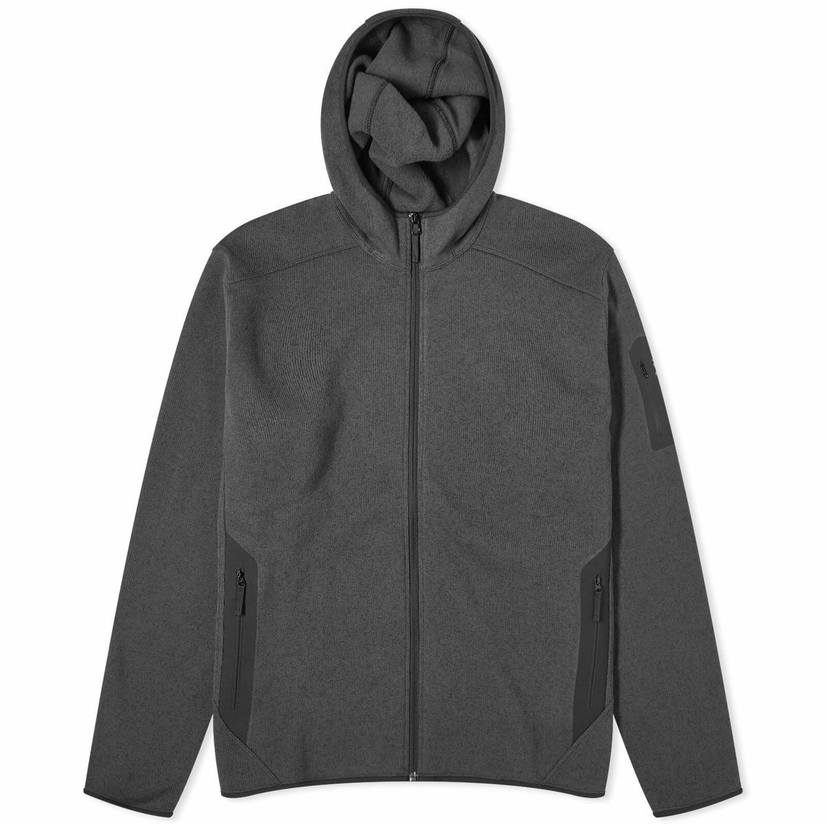 Arc'teryx Men's Covert Hoodie in Black Heather Ii Arc'teryx