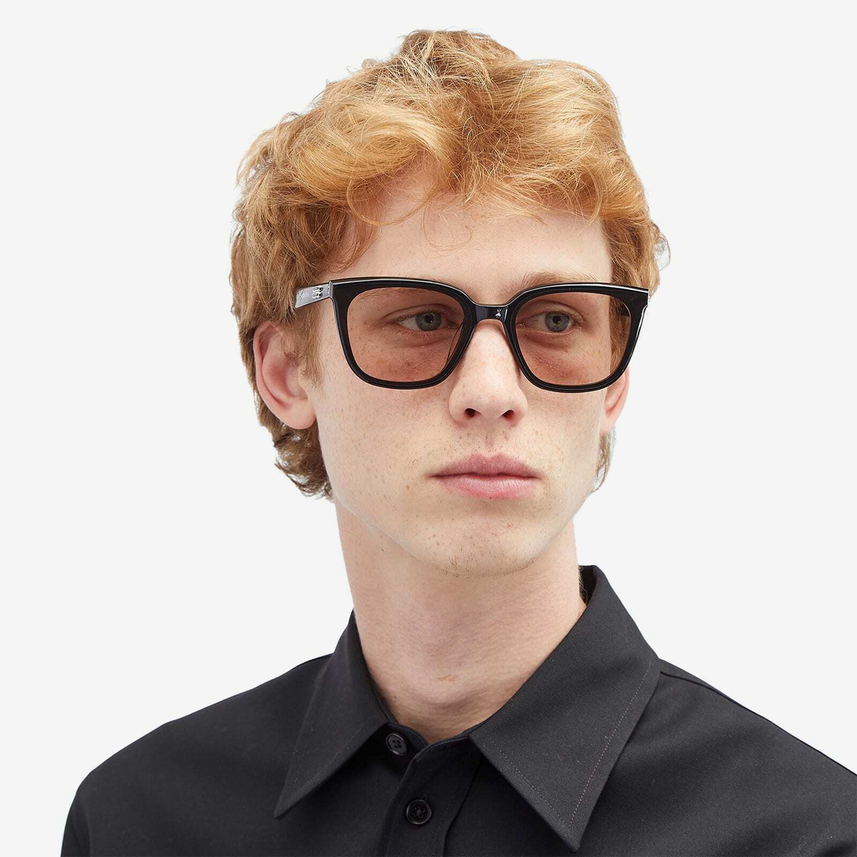Gentle Monster Pino Sunglasses in Black/Brown Gentle Monster