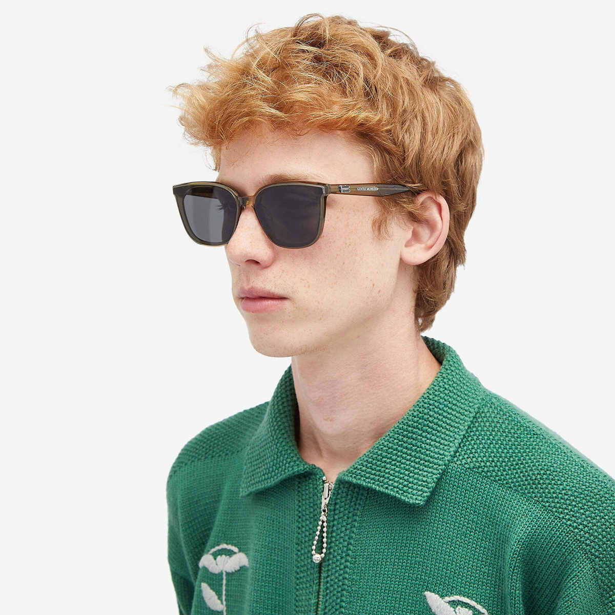 Gentle Monster Pino Sunglasses in Khaki Gentle Monster