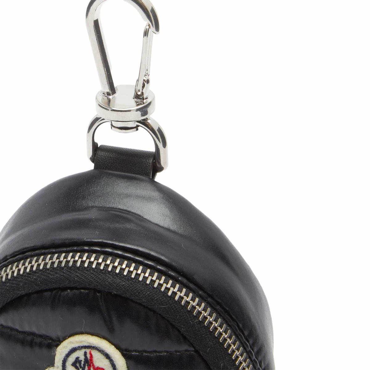 Moncler Women's Kilia Padded Backpack Key Ring in Black Moncler