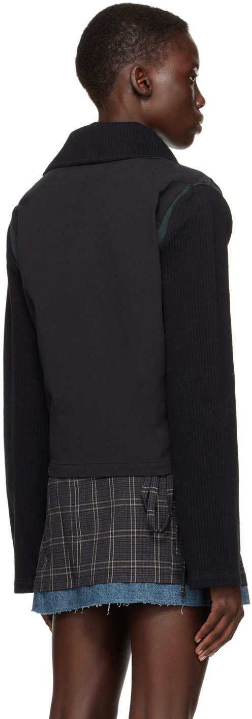 OUR LEGACY Black Recut Hollow Track Jacket Our Legacy