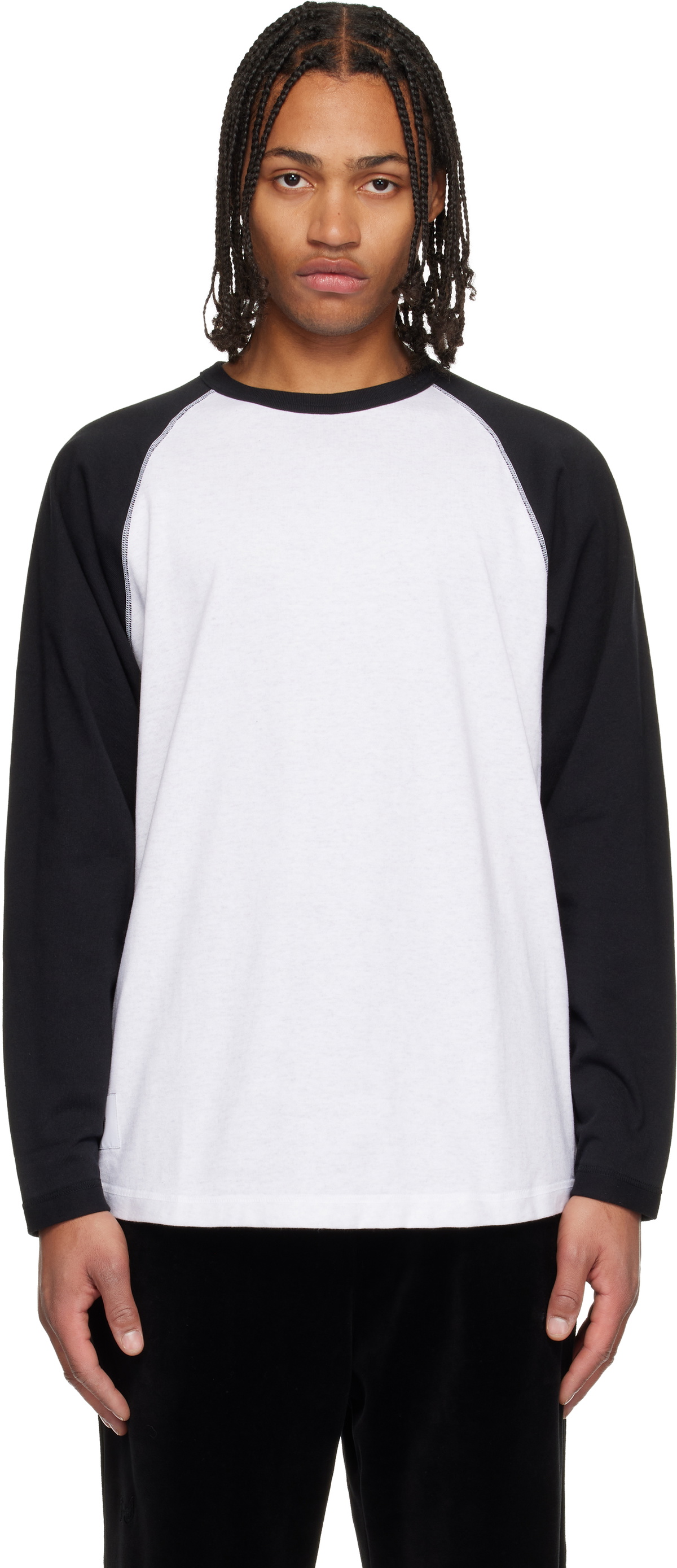 WTAPS Men's Scab Long Sleeve T-Shirt in Black WTAPS
