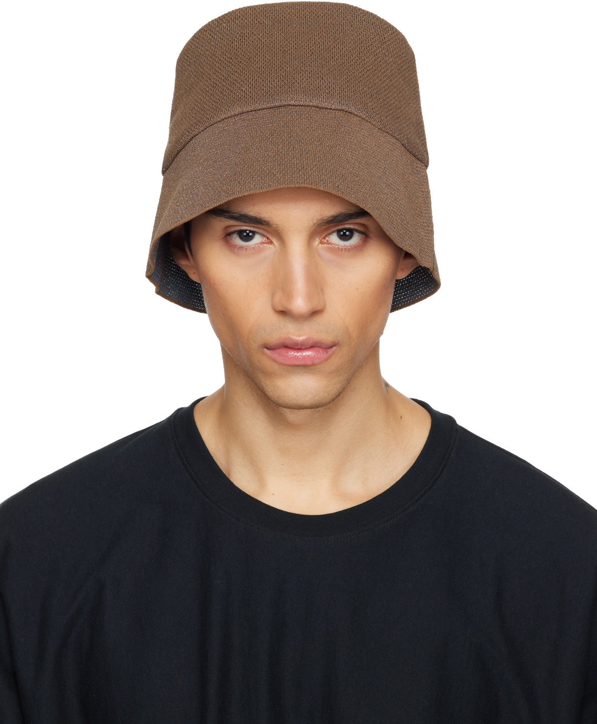 Homme Plisse Issey Miyake Black Pleated Cap Homme Plisse Issey Miyake