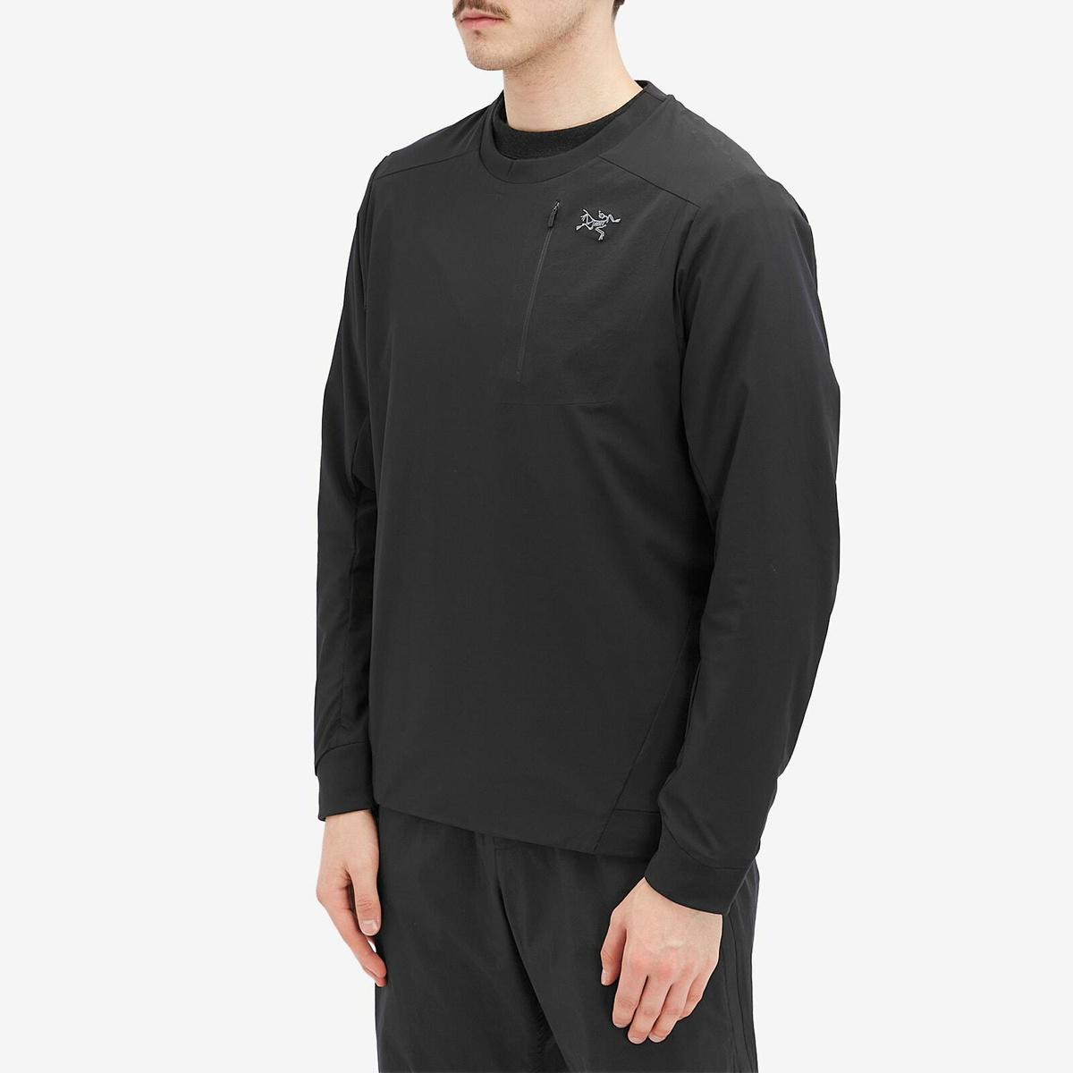 Arc'teryx Men's Proton Pullover Crew Sweatshirt in Black Arc'teryx