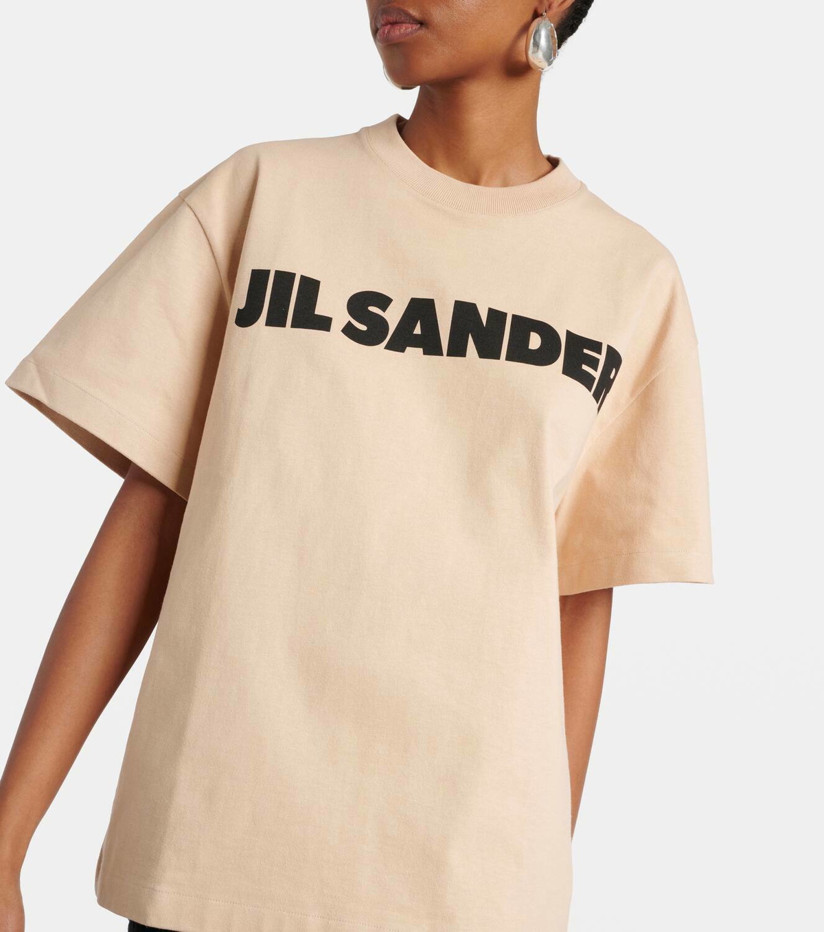 Jil Sander Logo cotton T-shirt Jil Sander