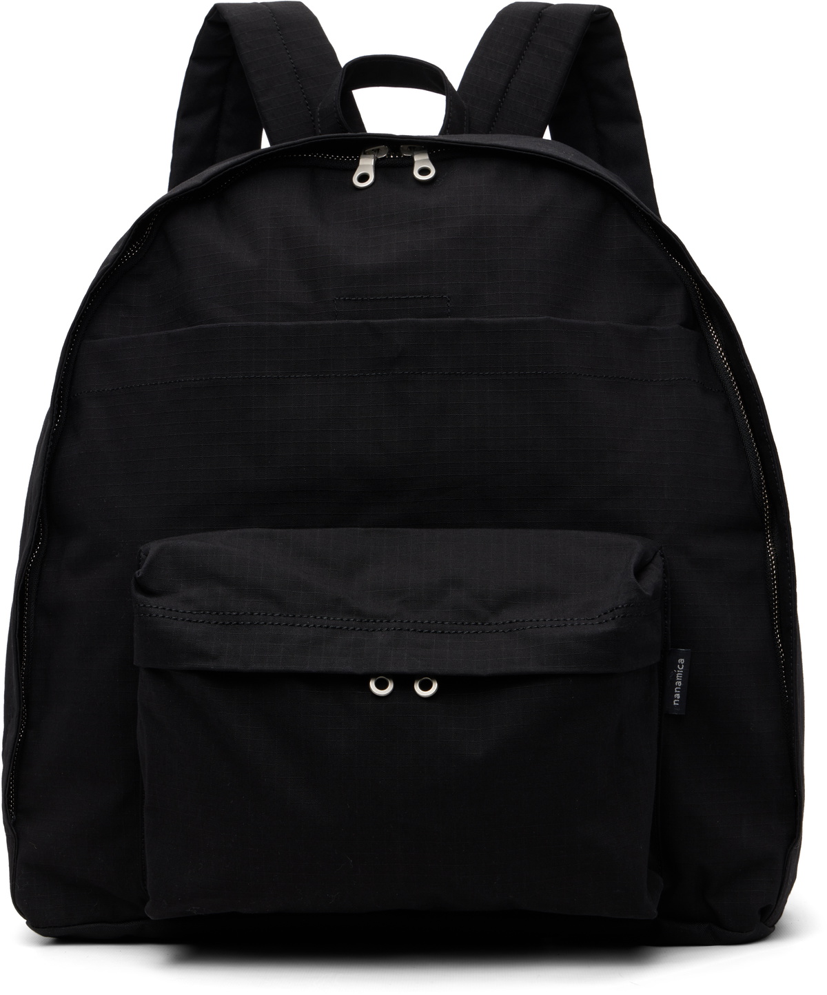 NO/FAITH STUDIOS Black Denim Multipocket Bag