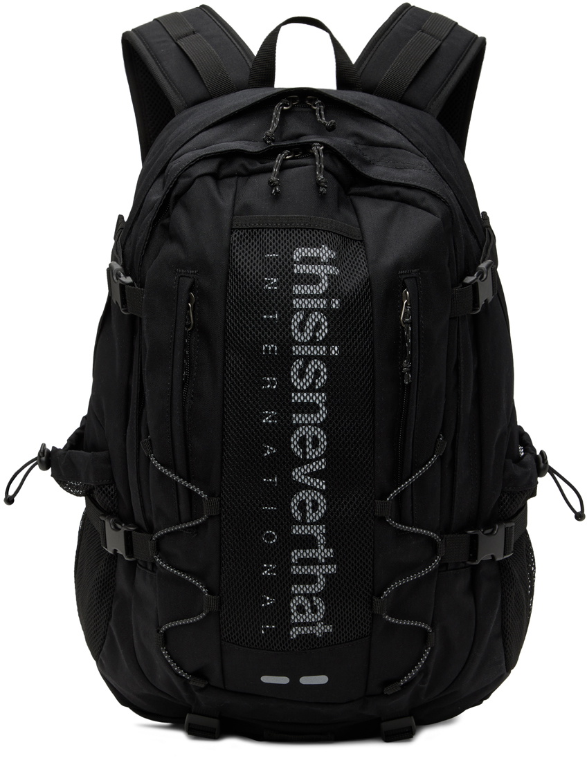 thisisneverthat Black INTL-Logo 30 Backpack thisisneverthat