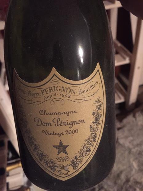 2000 Dom Pérignon Champagne - CellarTracker