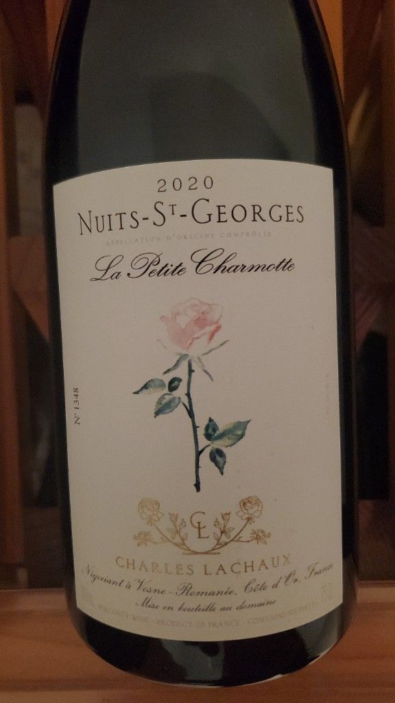 2023 Charles Lachaux Nuits St. Georges La Petite Charmotte