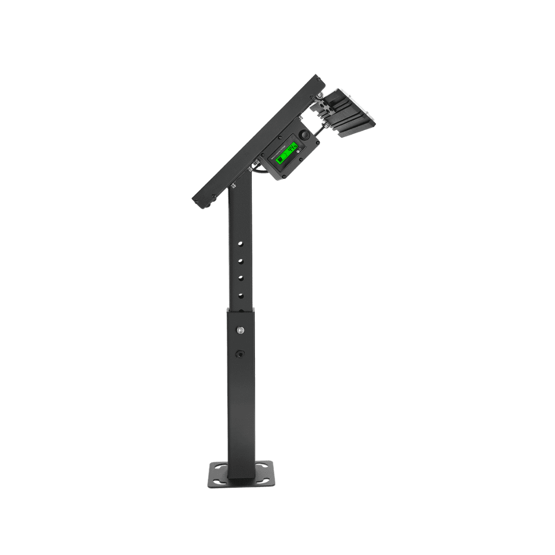 10w Solar Ground Mount Sign Light - 1,000 Lumens