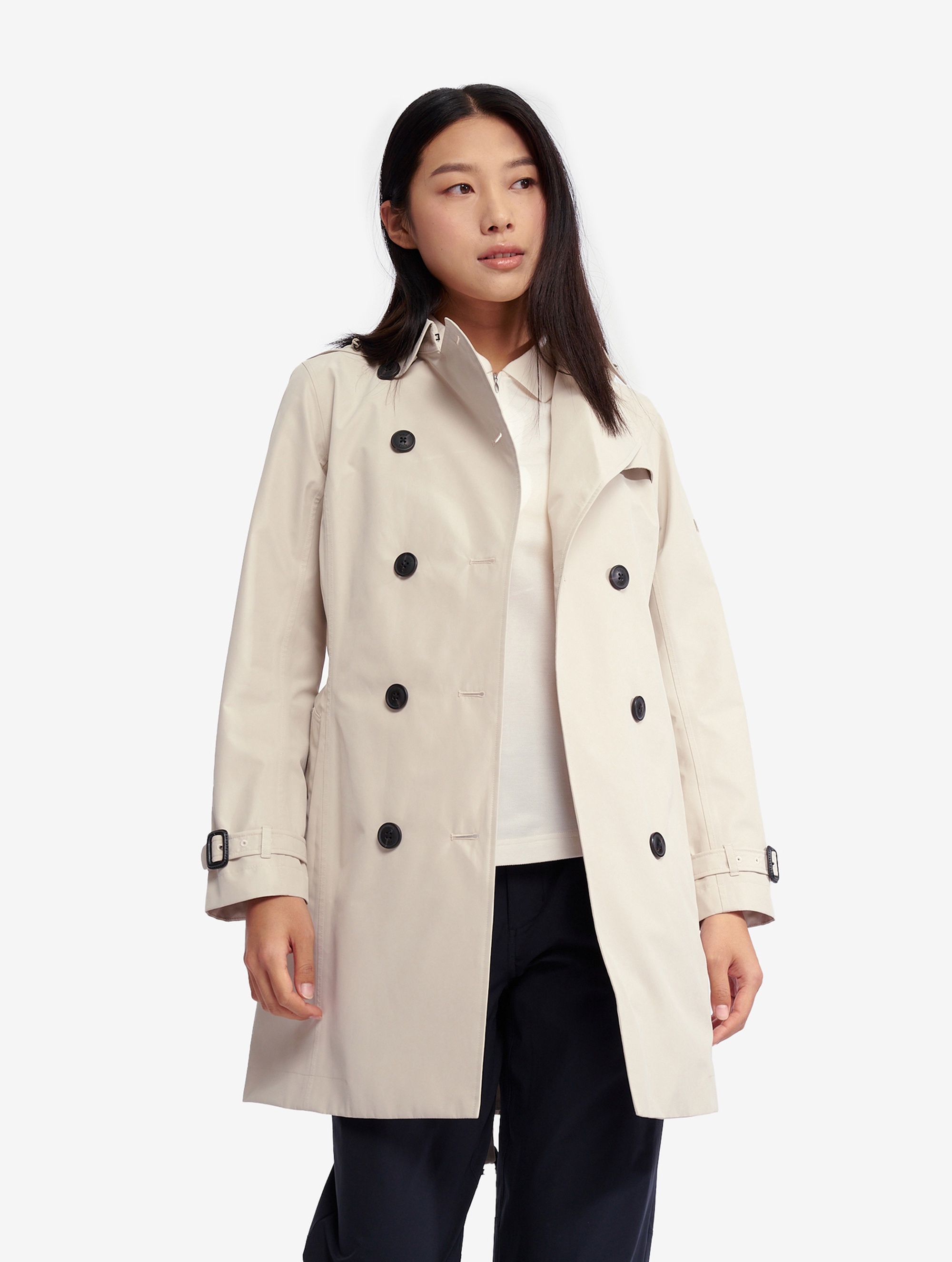 レディース ゴアテックス フーデッドトレンチコート ZBFBI46 - AIGLE