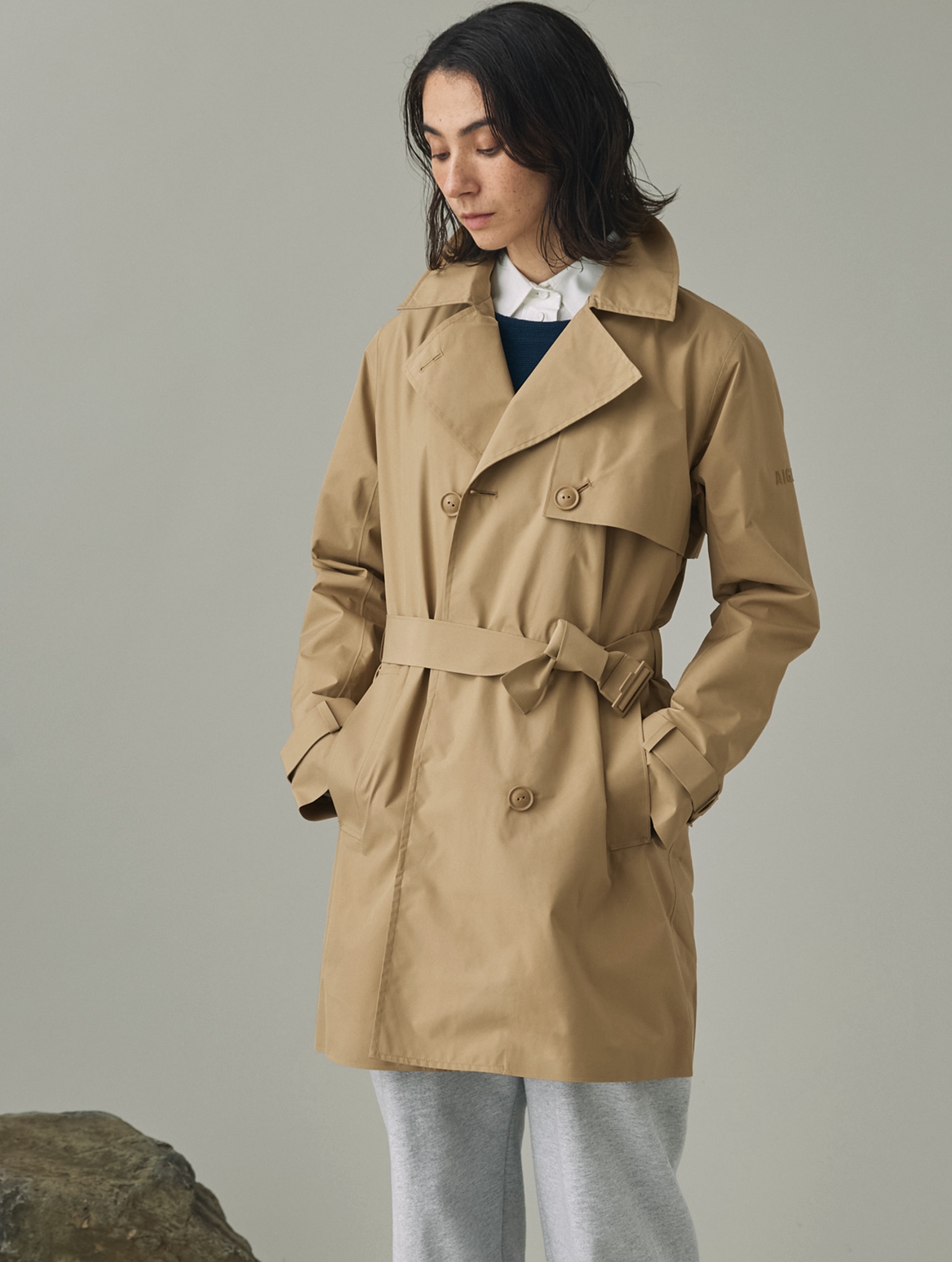 レディース ゴアテックス ミドルトレンチコート ZBFBL99 - AIGLE