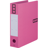 アスクル パイプ式ファイル 片開き A4タテ とじ厚50mm 40冊 2穴