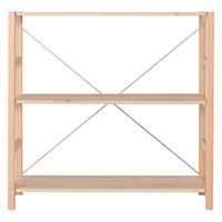 無印良品 パイン材ユニットシェルフ奥行25cmタイプ 86cm幅 中 幅86