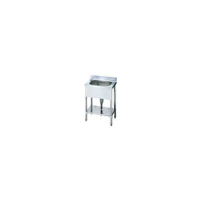 LIXIL 一槽流し台 600×450×800 S1SN060A0B 1台 61-3242-89（直送品